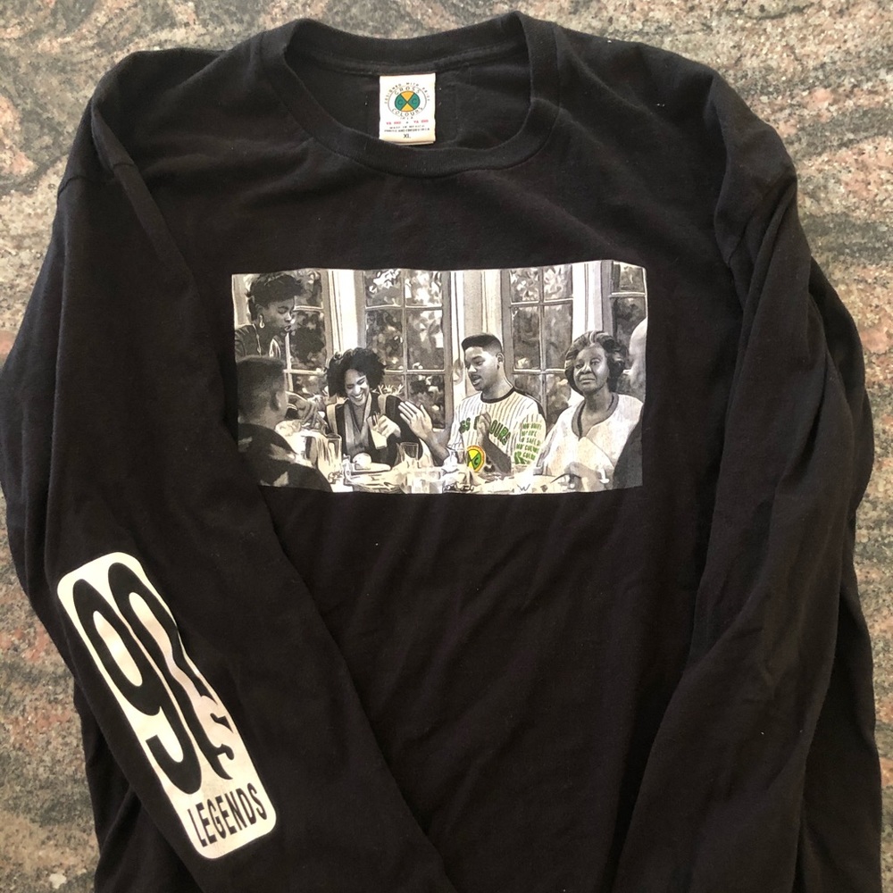 Cross Colours Fresh Prince Long Sleeve [Rare]